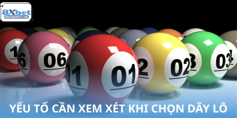 Lưu ý gì khi lựa chọn dãy lô đẹp Lưu ý gì khi lựa chọn dãy lô đẹp