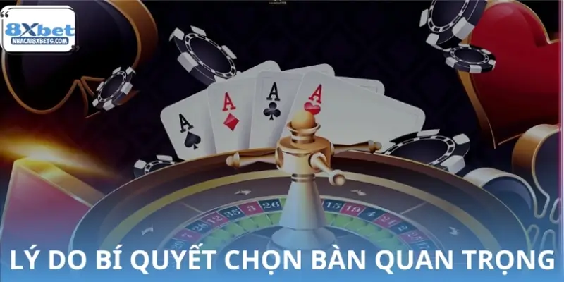 Tại sao bí quyết chọn bàn Casino vô cùng quan trọng Tại sao bí quyết chọn bàn Casino vô cùng quan trọng